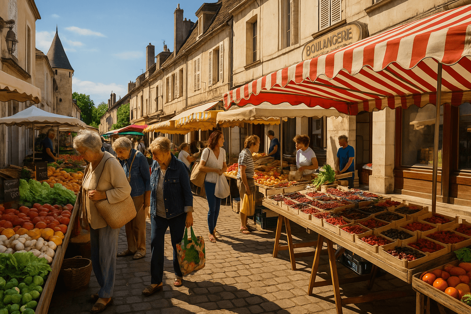 Les plus beaux Marchés locaux de Bourgogne : découvrez notre Top 10 pour 2026 !
