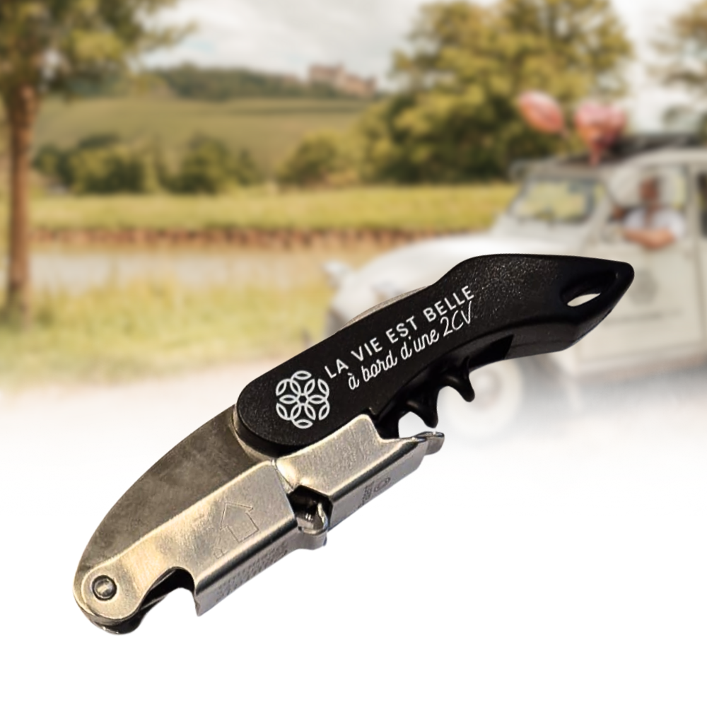 Sommelier Premium "La vie est belle à bord d'une 2CV"