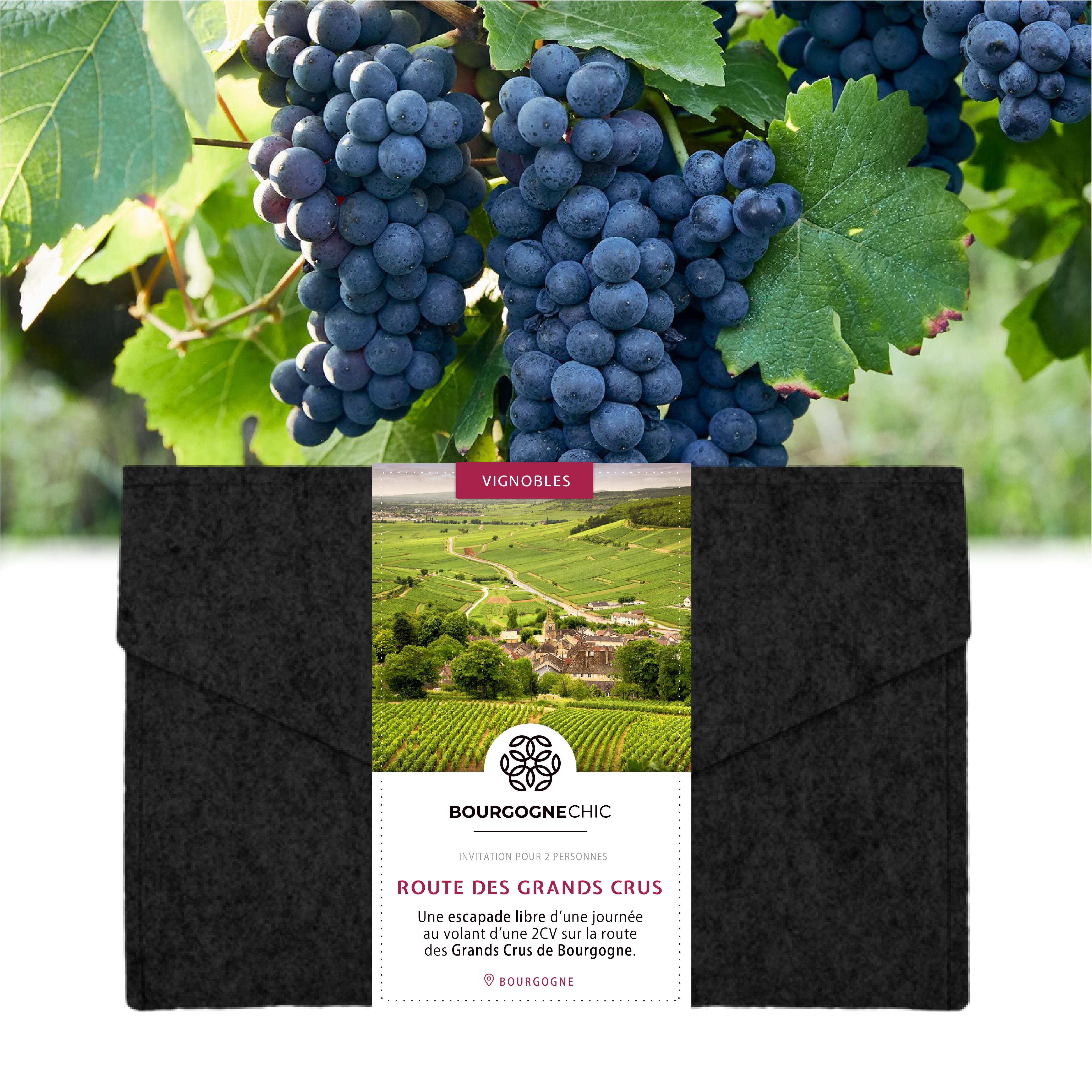 coffret cadeau location 2CV bourgogne